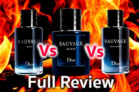 dior sauvage eau de parfum vs elixir|Dior Sauvage Elixir vs edt.